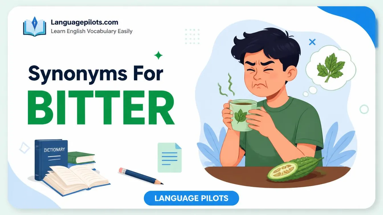Synonyms for Bitter