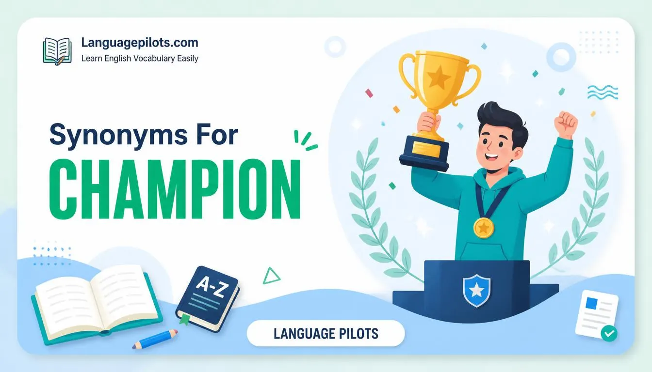synonyms for champion