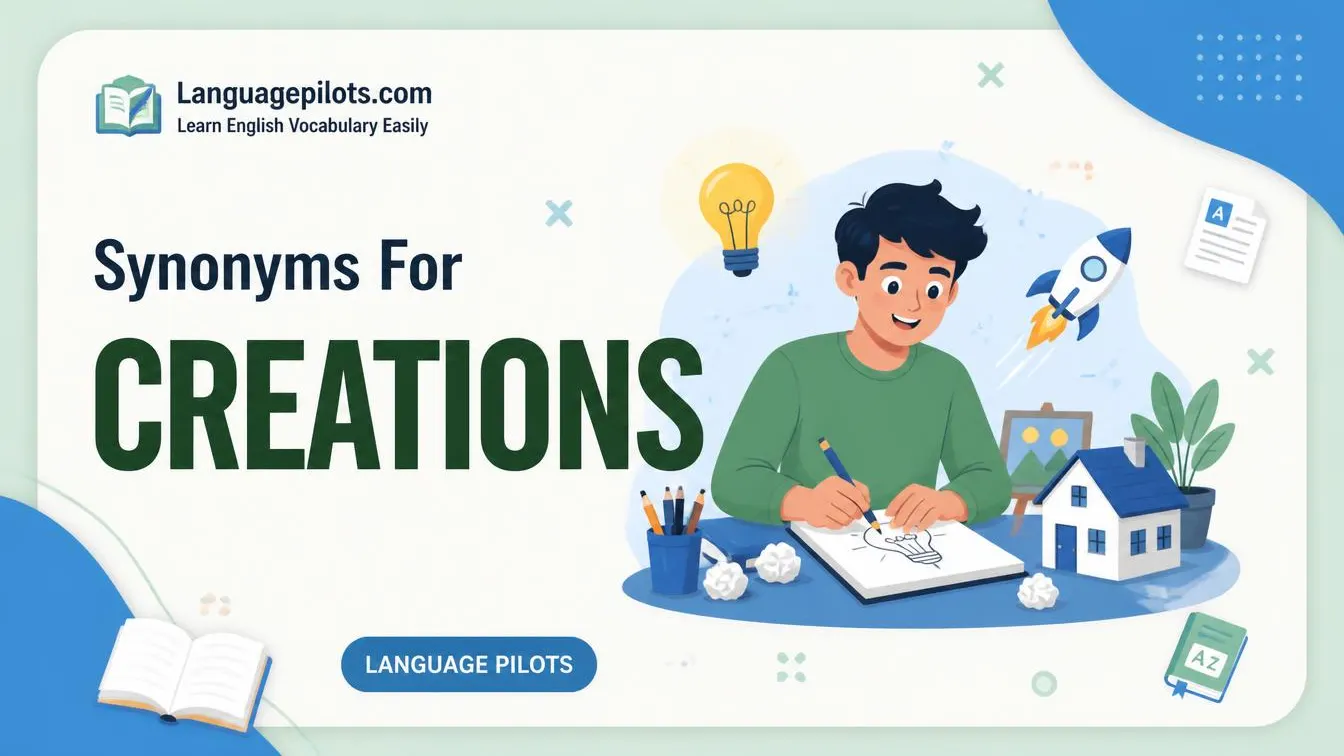 synonyms for creations