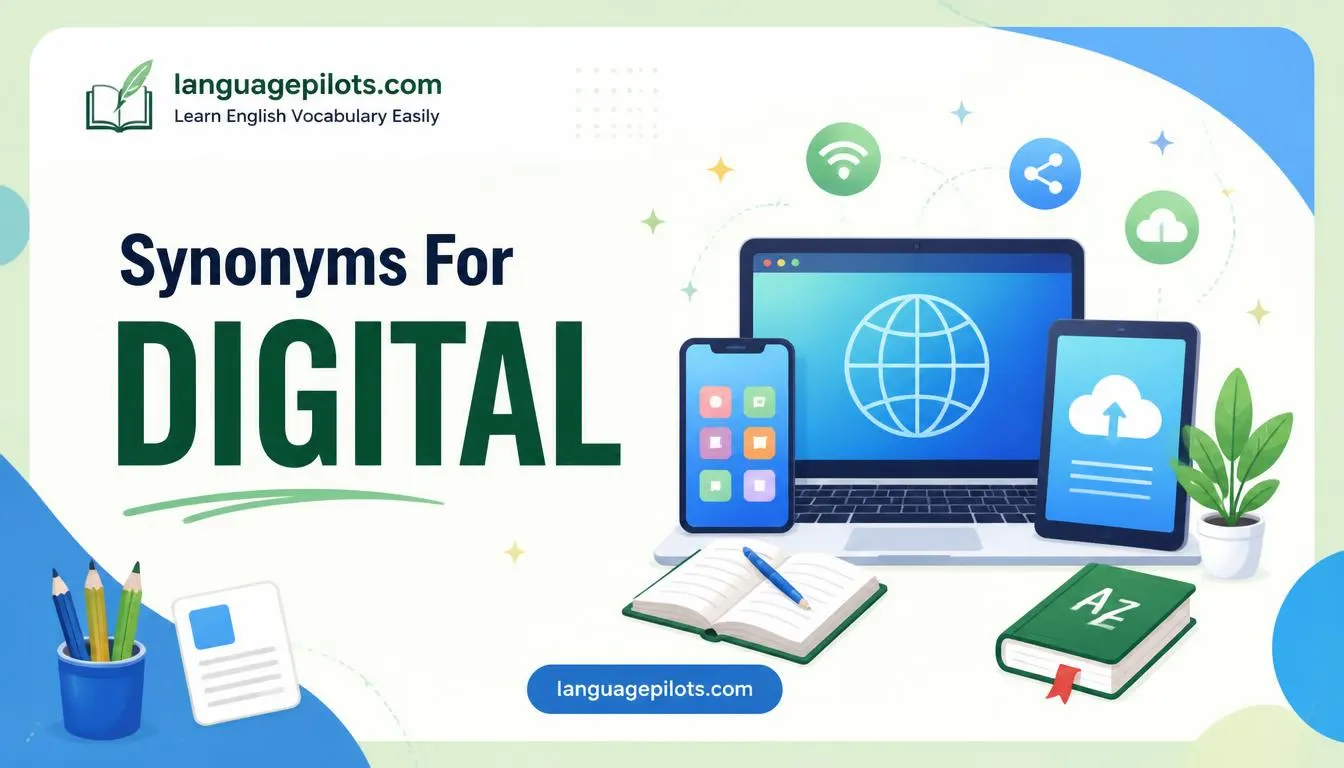 synonyms for digital