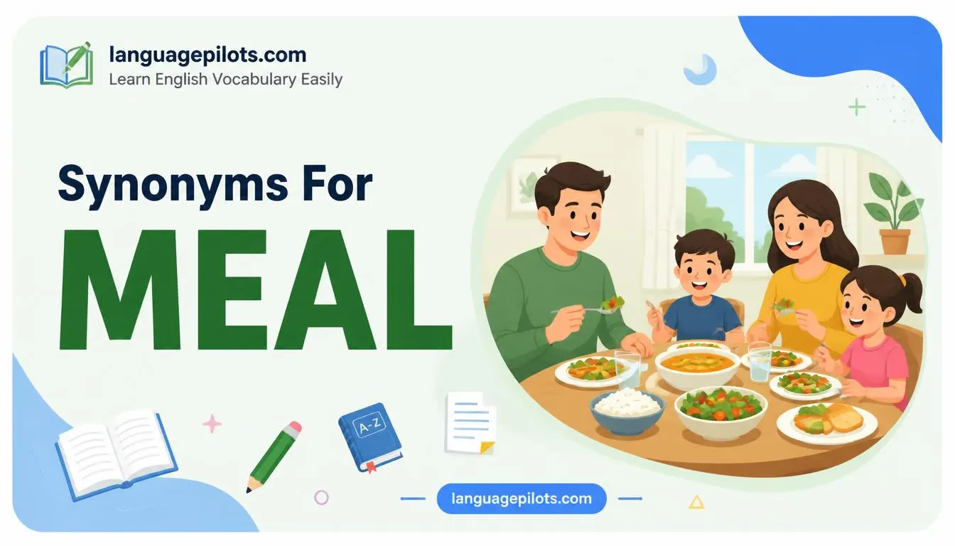 synonyms for meal