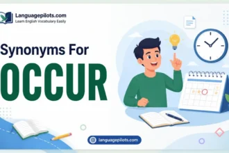 Synonyms for Occur