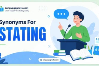 synonyms for stating