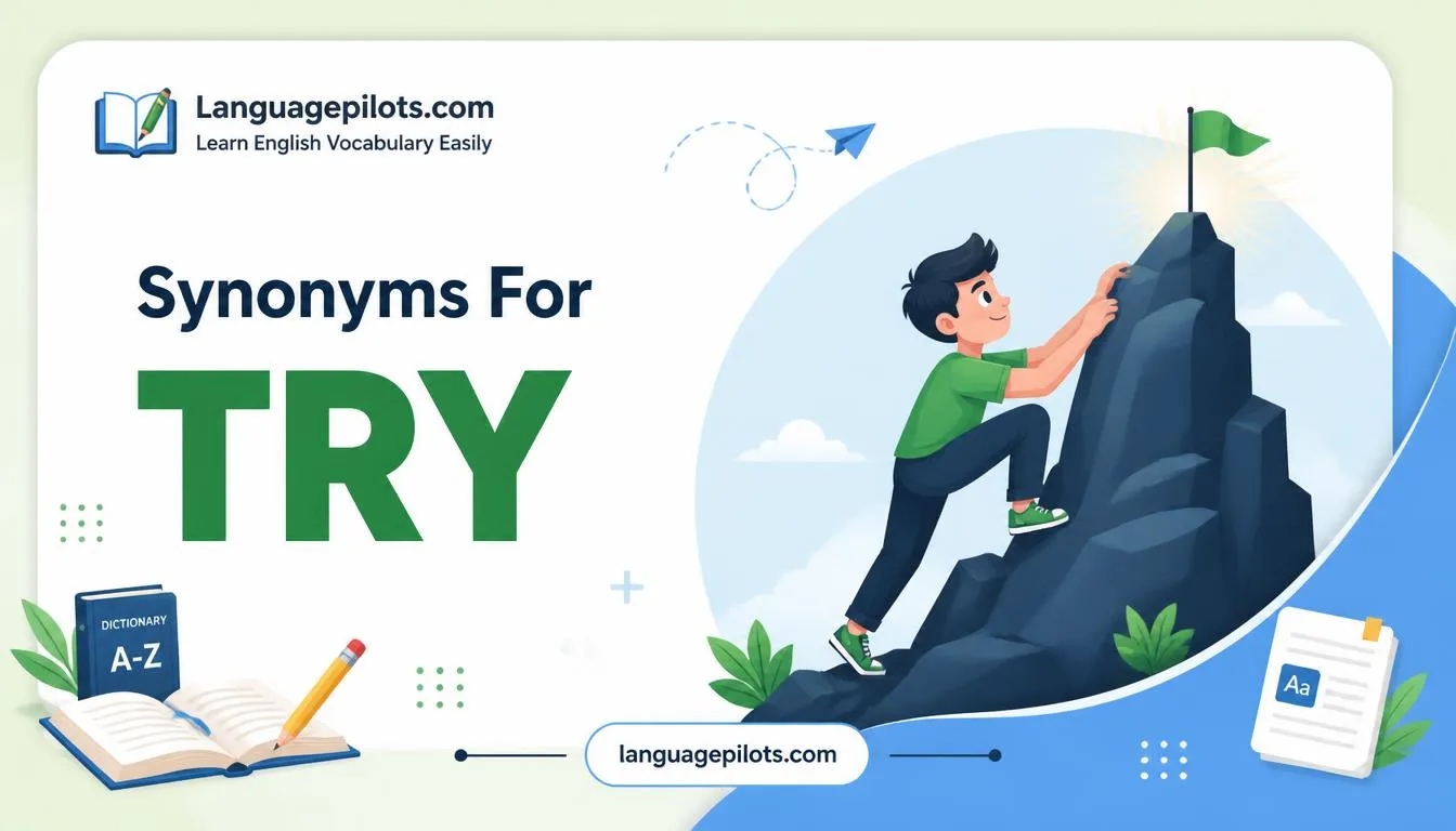 synonyms for try