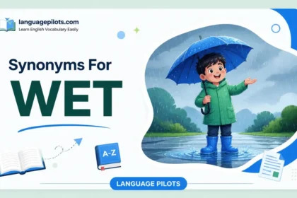 synonyms for wet